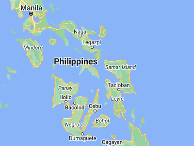 Map showing location of Cataingan (12.003, 123.992)