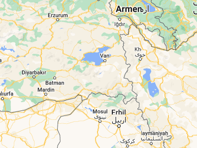 Map showing location of Çatak (38.00845, 43.06502)