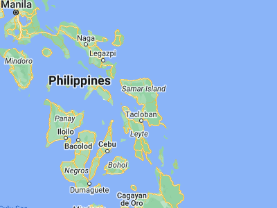 Map showing location of Catbalogan (11.77528, 124.88611)