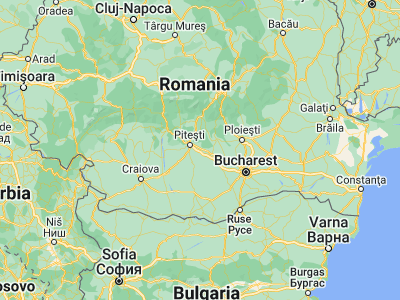 Map showing location of Căteasca (44.76667, 25.08333)