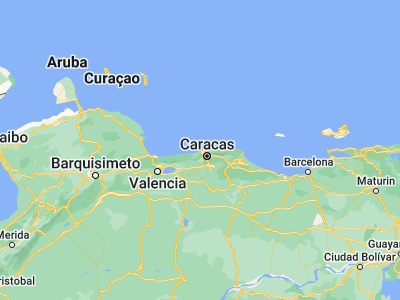 Map showing location of Catia La Mar (10.60383, -67.03034)