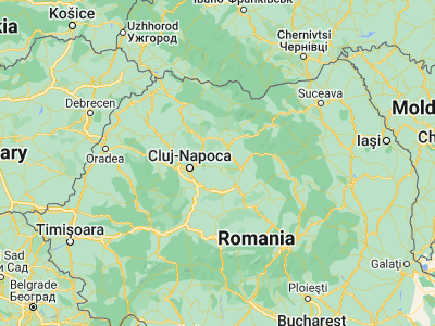Map showing location of Cătina (46.85, 24.18333)