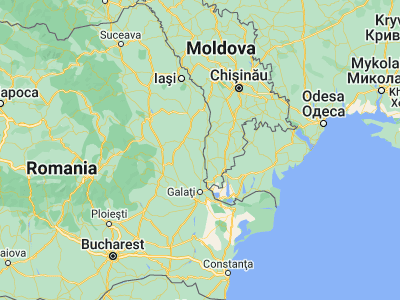 Map showing location of Cavadineşti (46.06667, 28.01694)