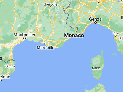 Map showing location of Cavalaire-sur-Mer (43.17403, 6.52715)