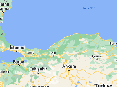 Map showing location of Çaycuma (41.42639, 32.07556)