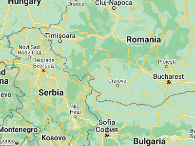 Map showing location of Căzăneşti (44.72333, 22.89056)
