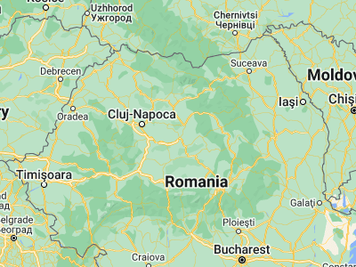 Map showing location of Ceauşu de Câmpie (46.63333, 24.51667)