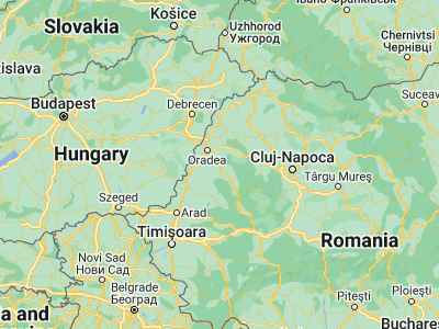 Map showing location of Ceica (46.85, 22.18333)