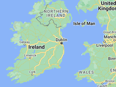 Map showing location of Celbridge (53.33861, -6.54361)