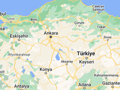 Map showing location of Çelebi (39.46418, 33.5241)