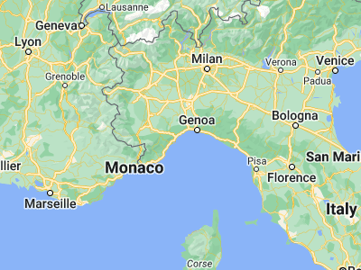 Map showing location of Celle Ligure (44.34509, 8.54685)