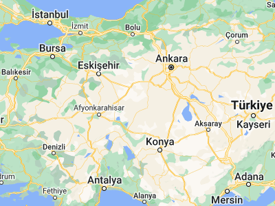 Map showing location of Çeltik (39.02444, 31.79056)