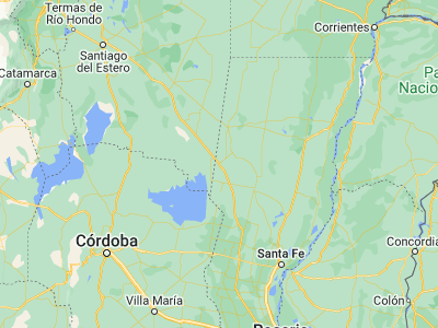 Map showing location of Ceres (-29.881, -61.94504)