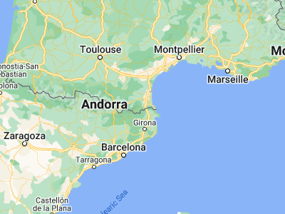 Map showing location of Ceret (42.48533, 2.74804)