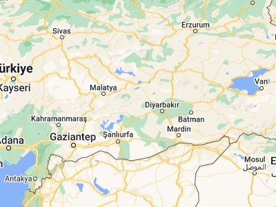 Map showing location of Çermik (38.13613, 39.44929)