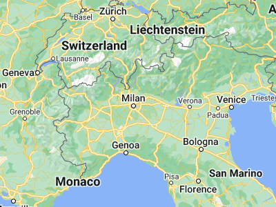 Map showing location of Cernusco sul Naviglio (45.52716, 9.3334)