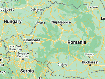 Map showing location of Certeju de Sus (45.96667, 22.96667)