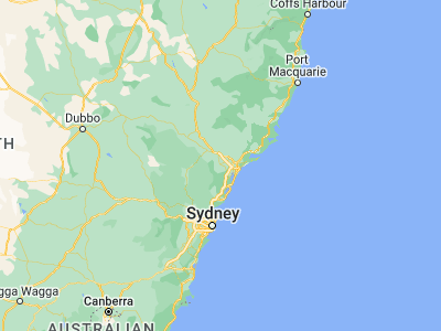 Map showing location of Cessnock (-32.83211, 151.35623)