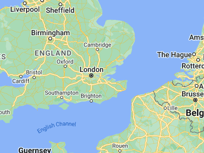 Map showing location of Chadwell St Mary (51.4814, 0.36343)