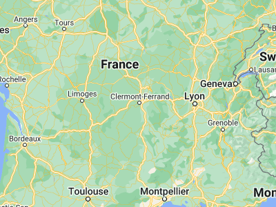 Map showing location of Chamalières (45.77559, 3.0631)