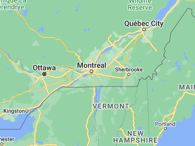 Map showing location of Chambly (45.45008, -73.28246)