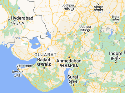 Map showing location of Chānasma (23.71472, 72.11279)