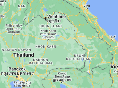 Map showing location of Changhan (16.13872, 103.60388)