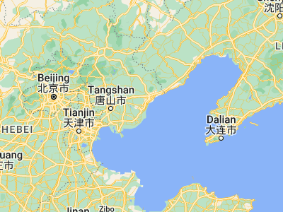 Map showing location of Changli (39.70417, 119.15056)