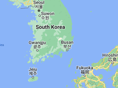 Map showing location of Changnyeong (35.54145, 128.49506)
