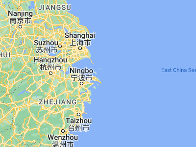 Map showing location of Changtu (30.25405, 122.30334)