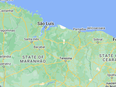 Map showing location of Chapadinha (-3.74167, -43.36028)