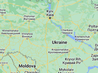 Map showing location of Chapayevka (49.38179, 30.45137)