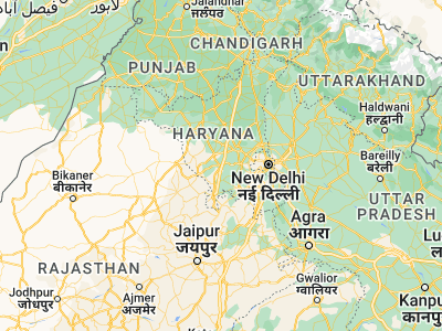 Map showing location of Charkhi Dādri (28.5963, 76.27092)