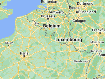 Map showing location of Charleville-Mézières (49.76667, 4.71667)
