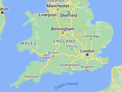 Map showing location of Charlton Kings (51.88374, -2.04239)