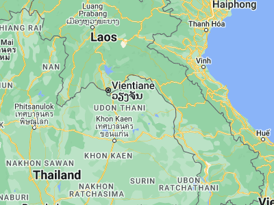Map showing location of Charoen Sin (17.57925, 103.54033)