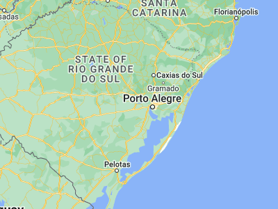 Map showing location of Charqueadas (-29.95472, -51.62528)
