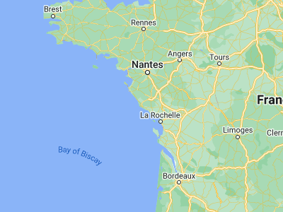 Map showing location of Château-d'Olonne (46.50382, -1.74096)