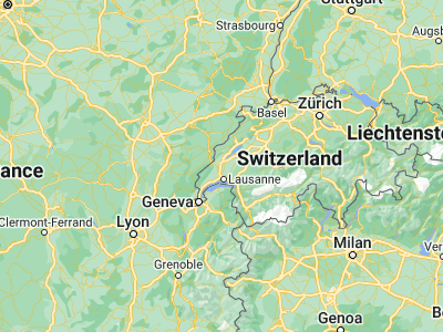 Map showing location of Chavornay (46.70244, 6.5694)