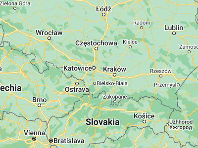 Map showing location of Chełmek (50.10163, 19.24801)