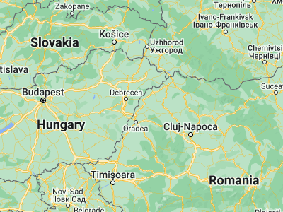 Map showing location of Cherechiu (47.38333, 22.13333)