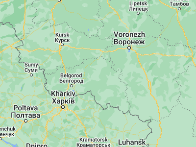 Map showing location of Chernyanka (50.94095, 37.80693)