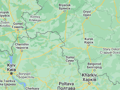 Map showing location of Chervone (51.77006, 34.06729)