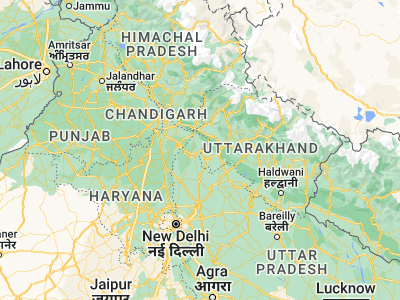 Map showing location of Chhutmalpur (30.03557, 77.75128)