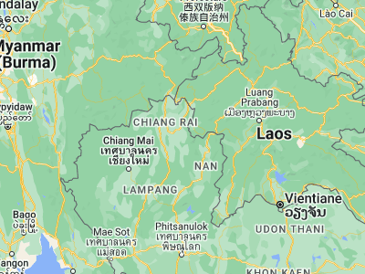Map showing location of Chiang Kham (19.52331, 100.3)