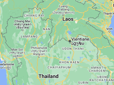 Map showing location of Chiang Khan (17.89382, 101.65997)