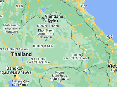Map showing location of Chiang Khwan (16.16328, 103.75359)