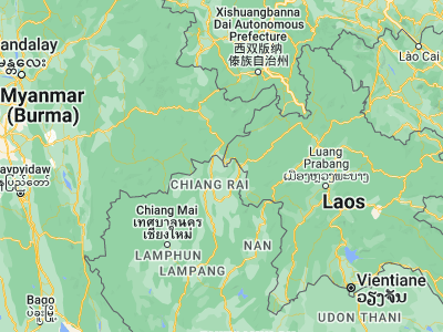 Map showing location of Chiang Saen (20.27511, 100.08689)