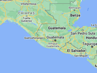 Map showing location of Chichicastenango (14.93333, -91.11667)