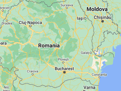 Map showing location of Chichiş (45.78333, 25.8)